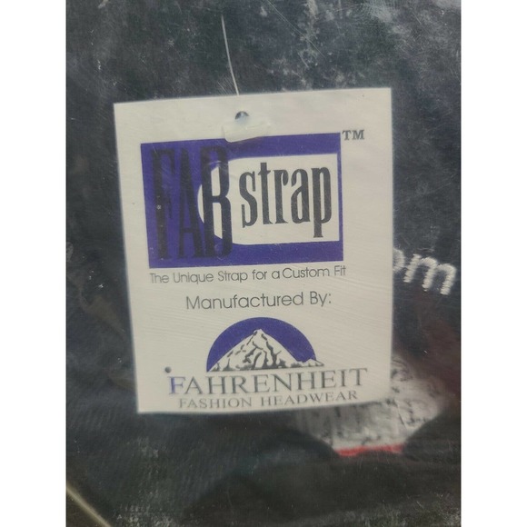 Farenheit Tab Strap Cranium Games Hat Cap - New with Tag - Picture 5 of 5